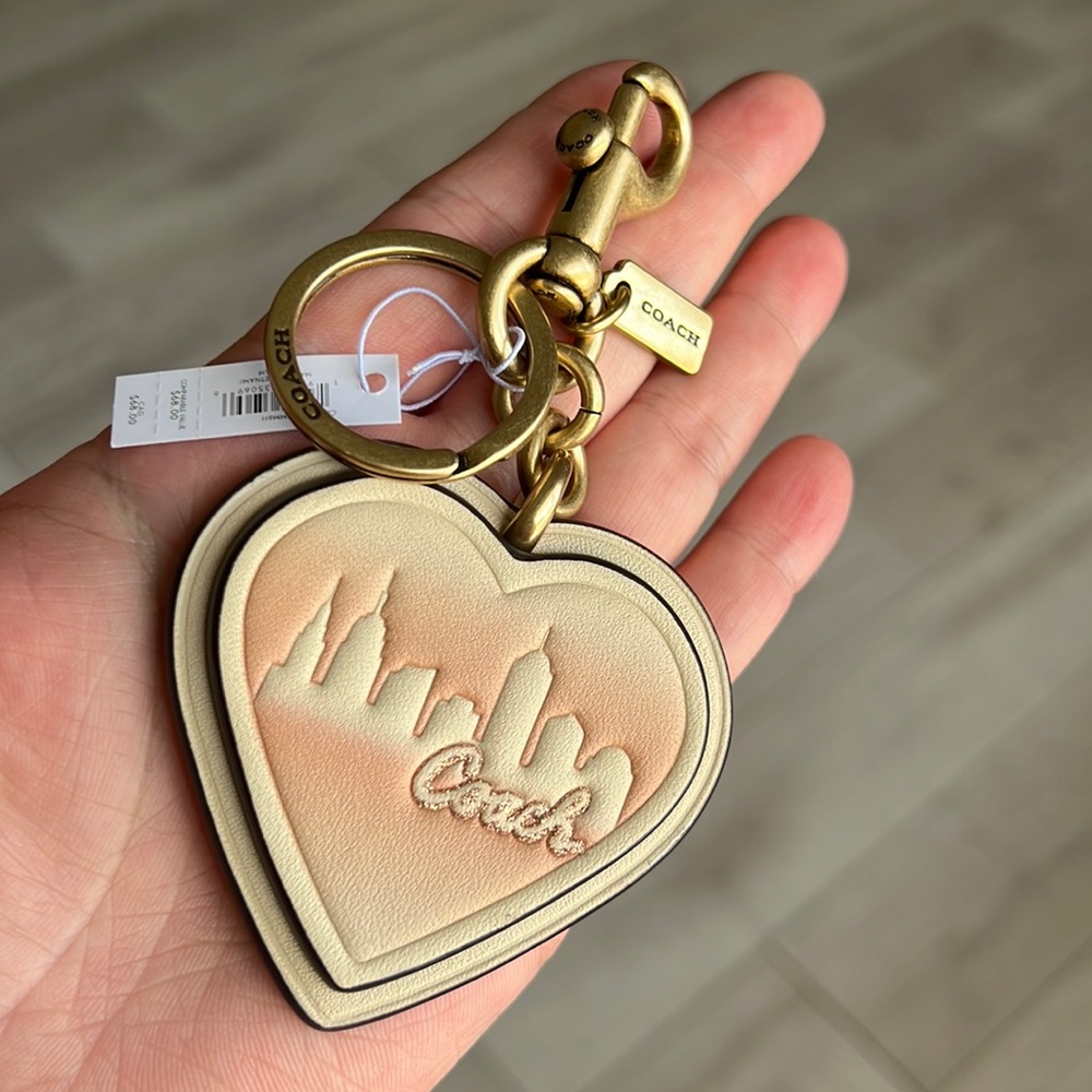 Coach X Jennifer Lopez Heart Bag Charm